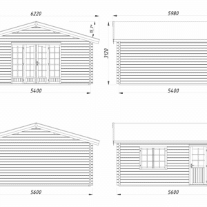 Abri Irene 27,7m² – Palmako