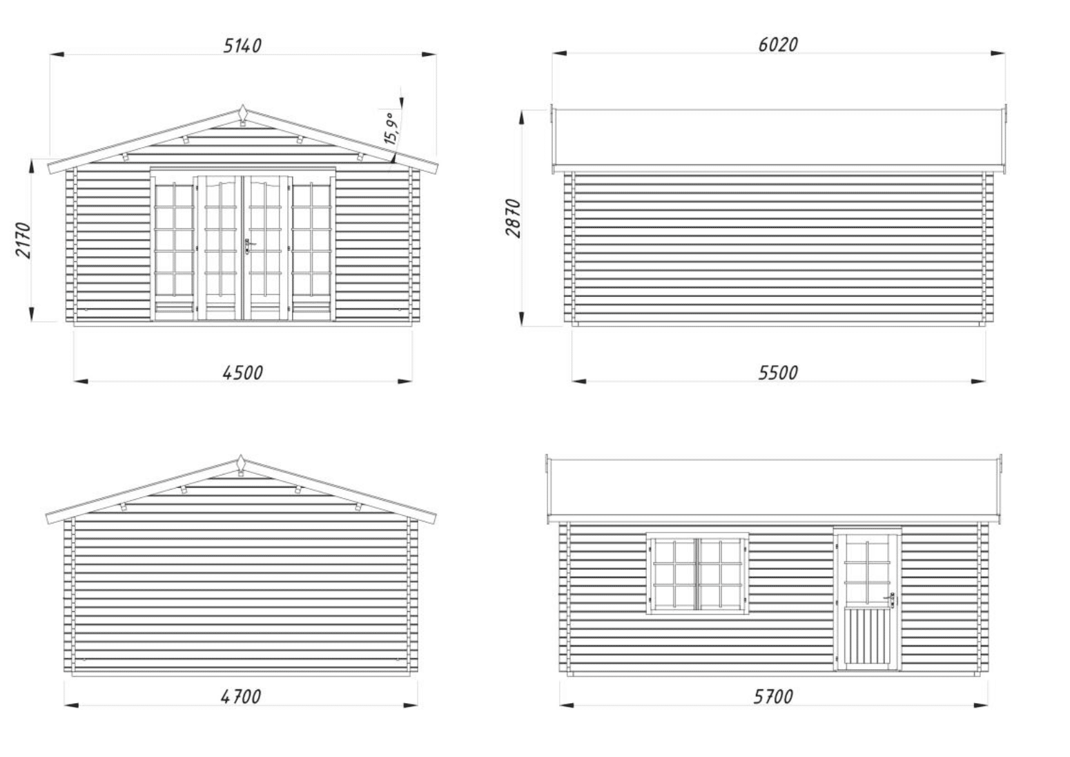 Abri Irene 23,9m² - Palmako – Image 4