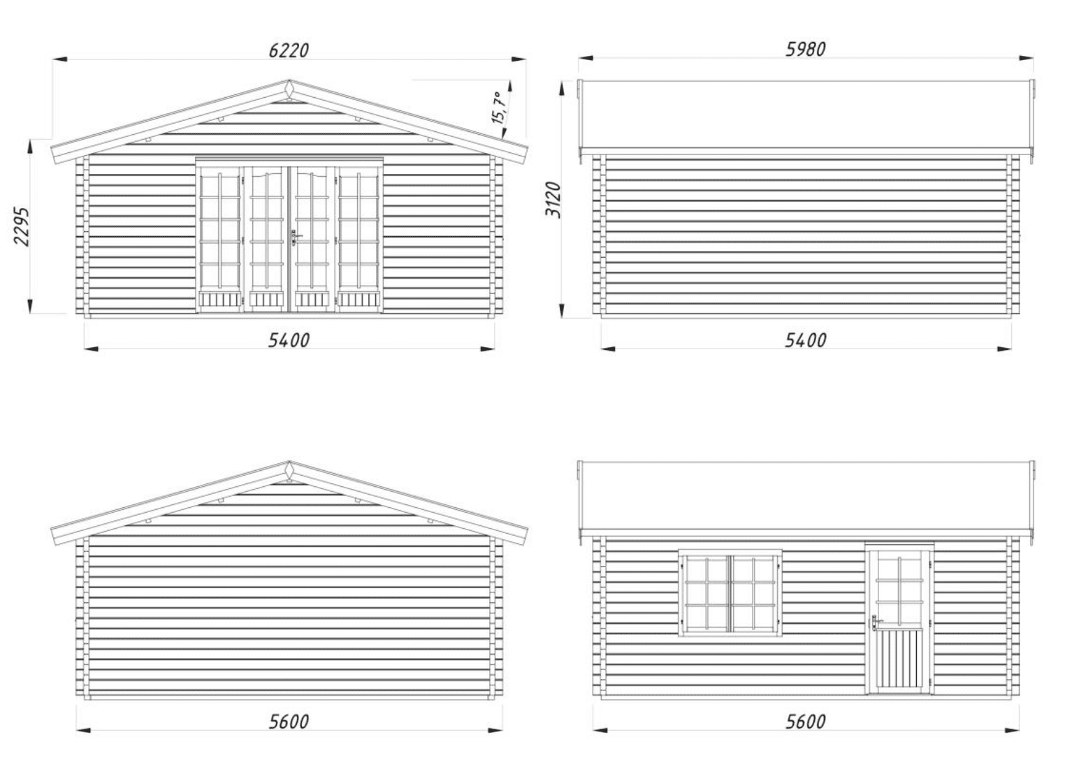 Abri Irene 27,7m² - Palmako – Image 4