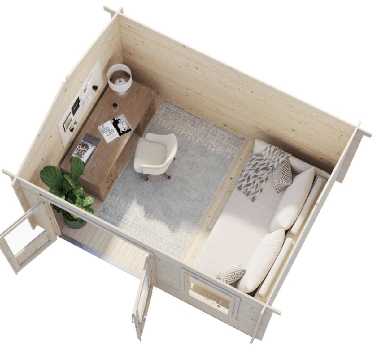 Abri Iris 9,6m² - Palmako – Image 3