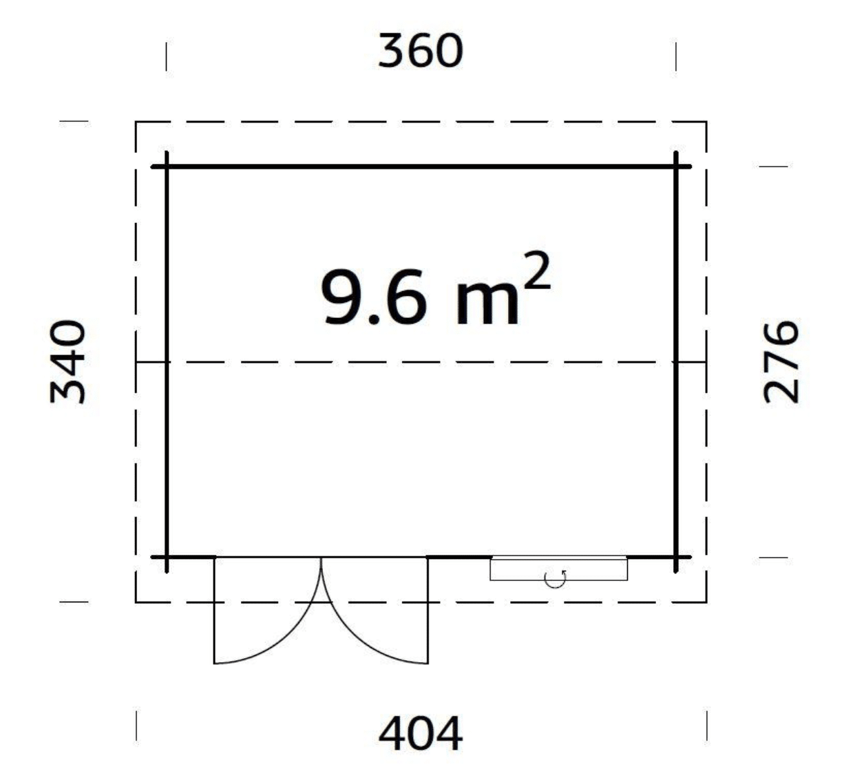 Abri Iris 9,6m² - Palmako – Image 5