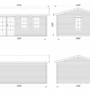 Abri Iris 19,1m² – Palmako
