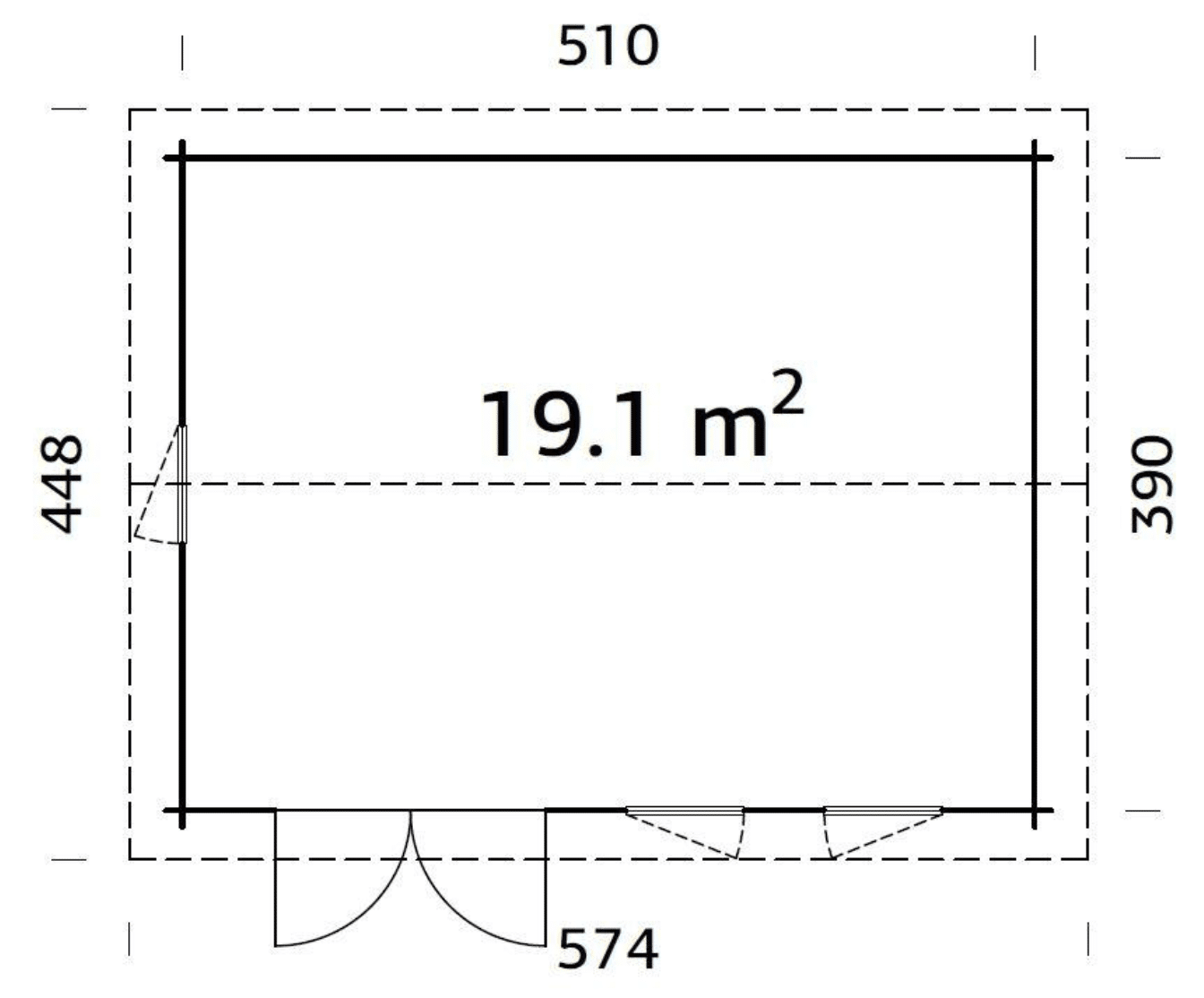 Abri Iris 19,1m² - Palmako – Image 5