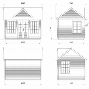 Abri Claudia 11,5m² – Palmako