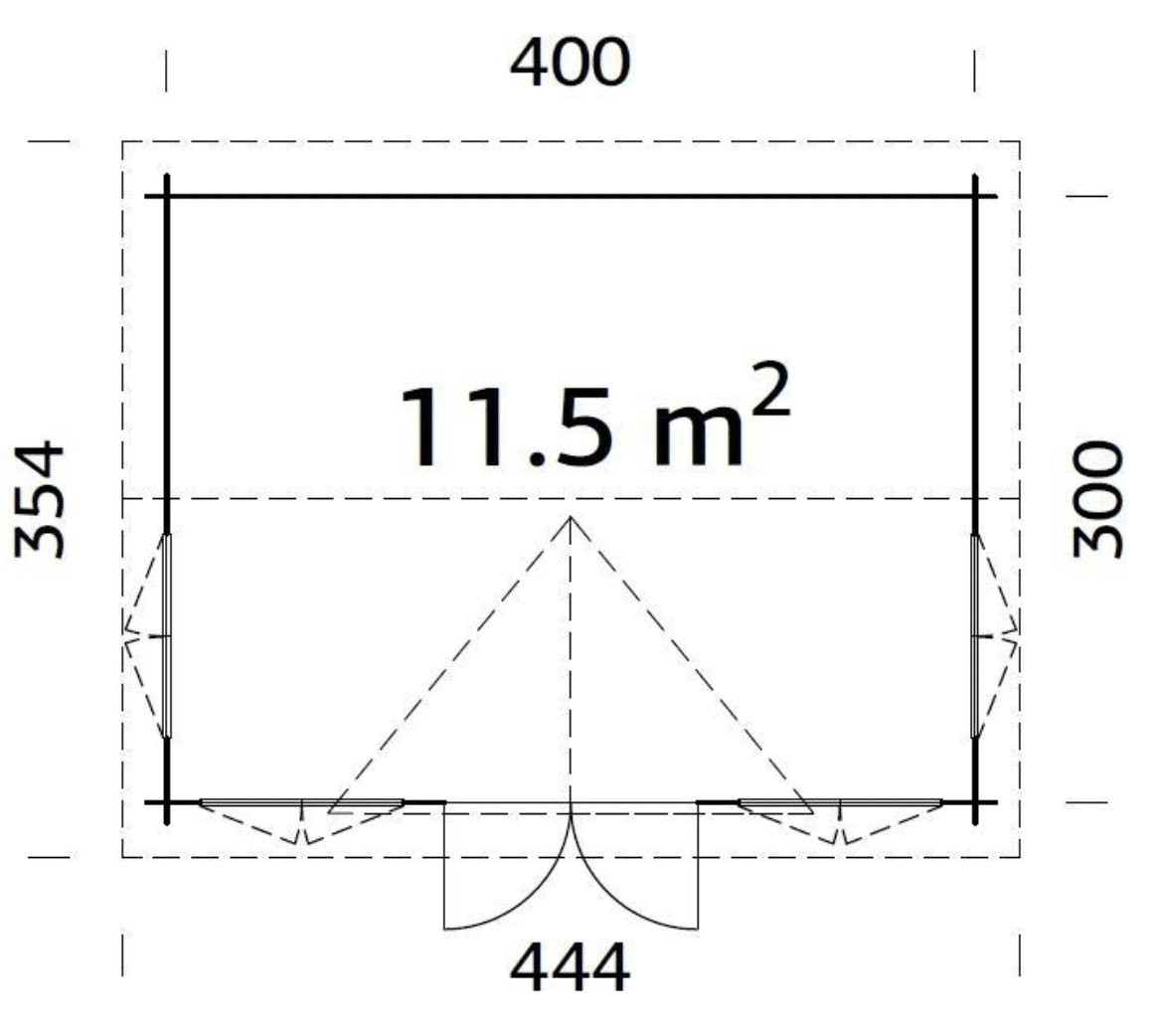 Abri Claudia 11,5m² - Palmako – Image 5