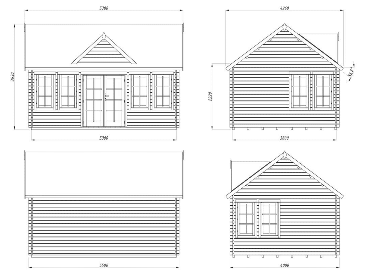 Abri Claudia 19,4m² - Palmako – Image 4