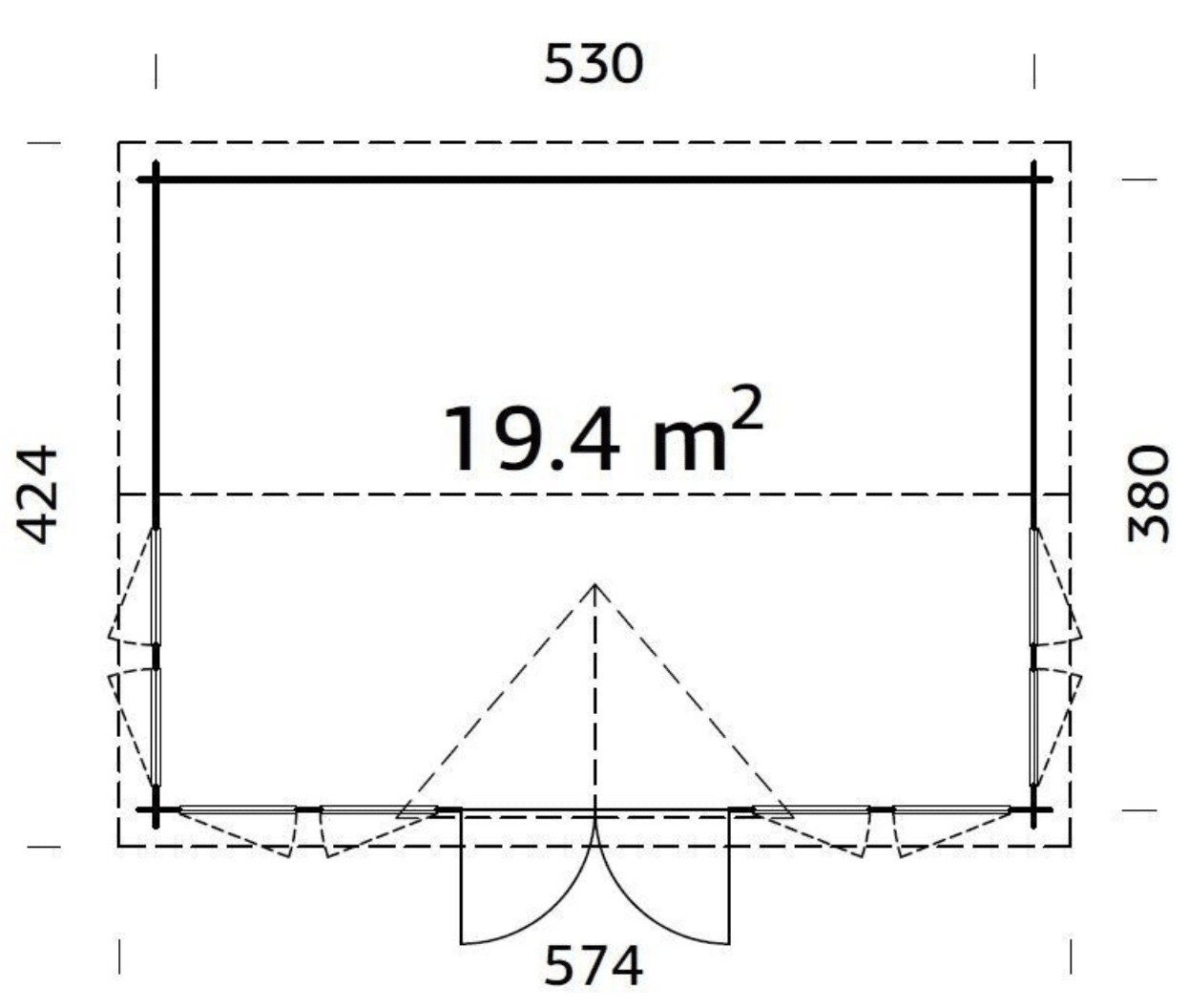 Abri Claudia 19,4m² - Palmako – Image 5