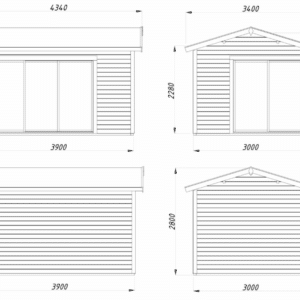 Abri Amanda 11,2m² – Palmako