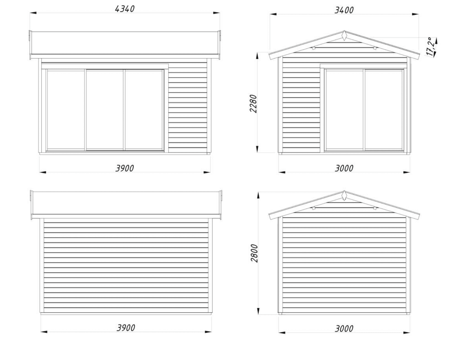 Abri Amanda 11,2m² - Palmako – Image 4
