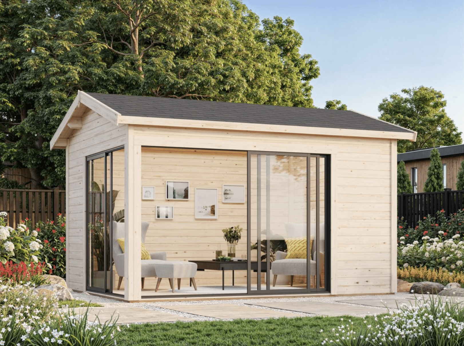 Abri Amanda 11,2m²  Plus - Palmako