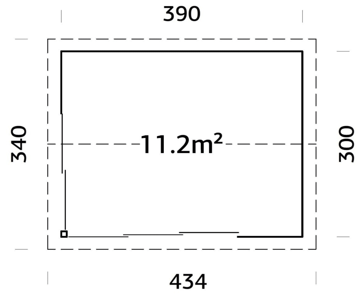 Abri Amanda 11,2m²  Plus - Palmako – Image 5