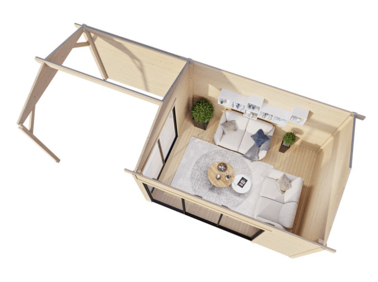 Abri Amanda 11,2 + 7,8m² - Palmako – Image 3