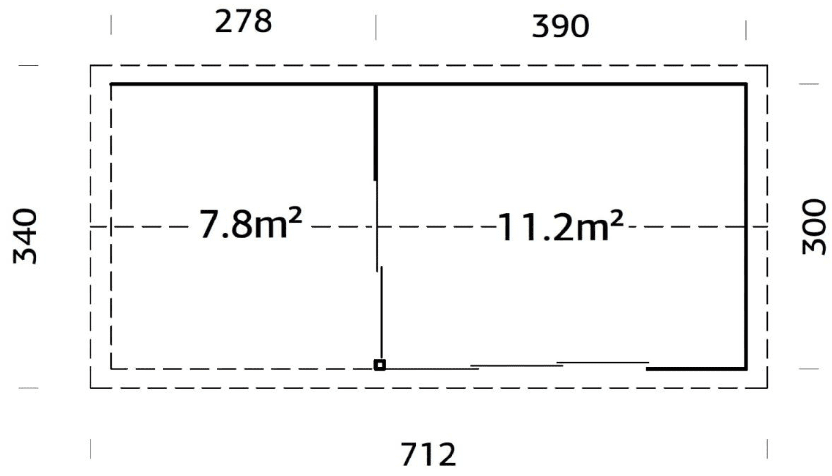Abri Amanda 11,2 + 7,8m² - Palmako – Image 5