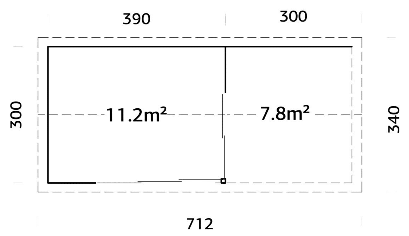 Abri Amanda 11,2 + 7,8m² - Palmako – Image 6