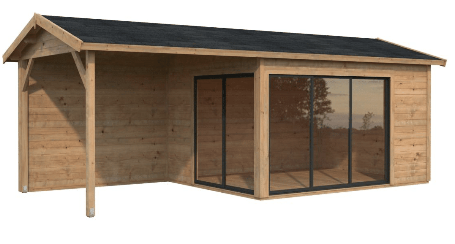 Abri Amanda 11,2 + 7,8m² Plus - Palmako – Image 8