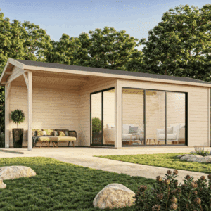 Abri Amanda 11,2 + 7,8m² Plus – Palmako