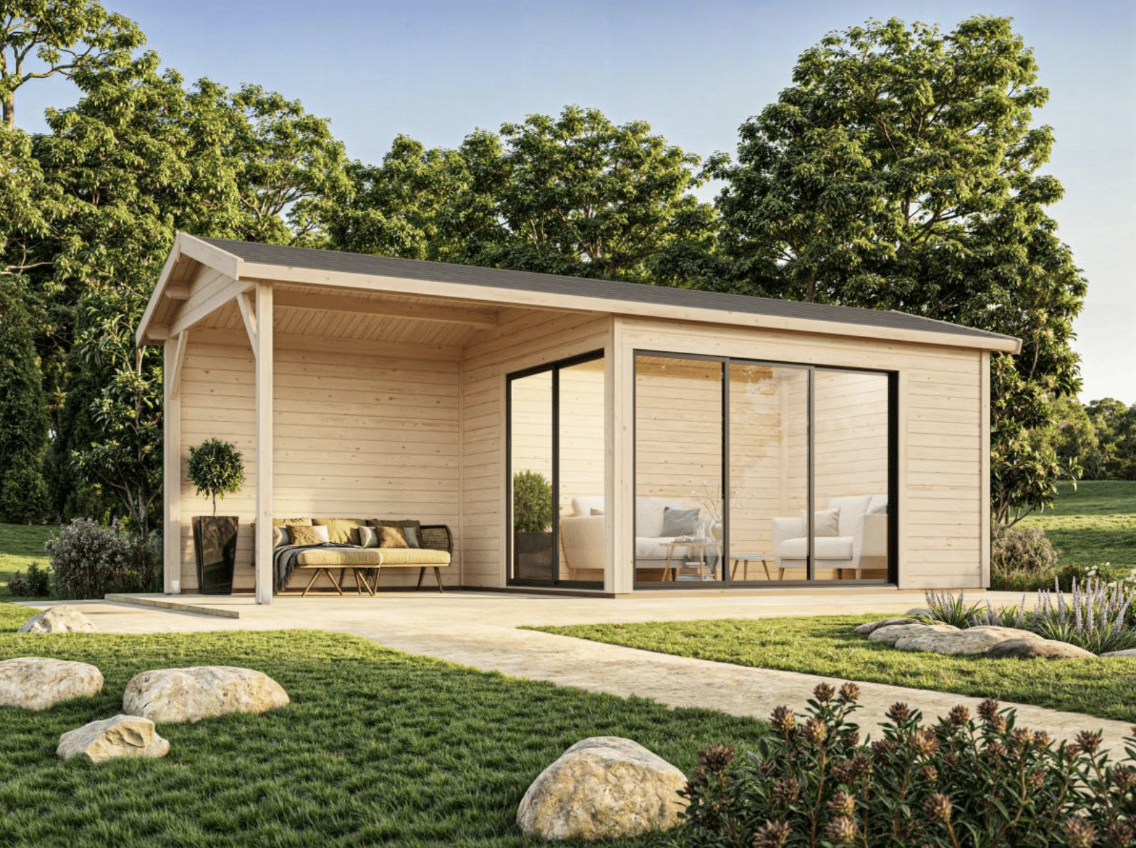 Abri Amanda 11,2 + 7,8m² Plus - Palmako