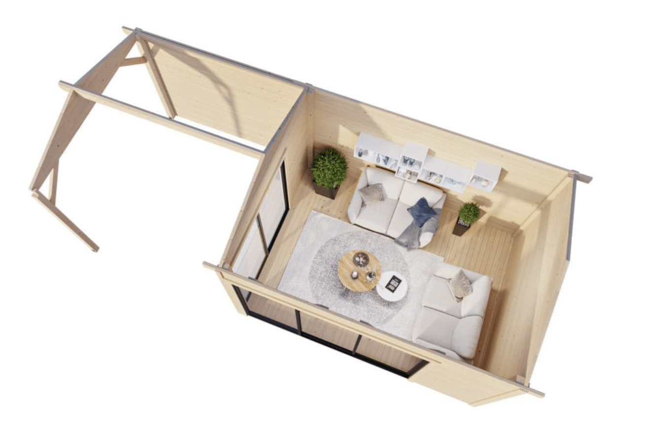 Abri Amanda 11,2 + 7,8m² Plus - Palmako – Image 3