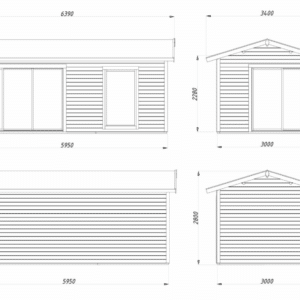 Abri Amanda 17,1m² – Palmako