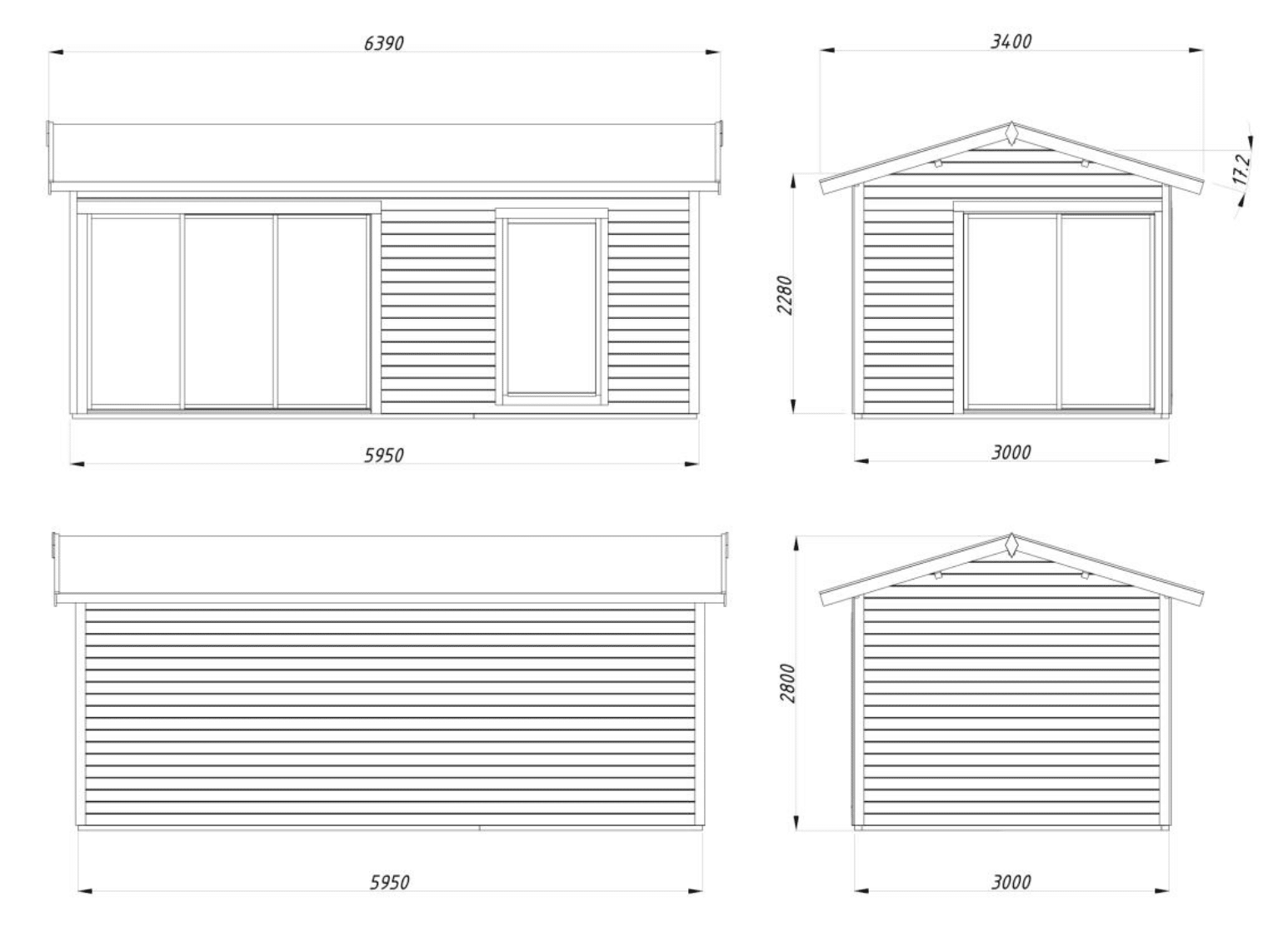 Abri Amanda 17,1m² - Palmako – Image 4